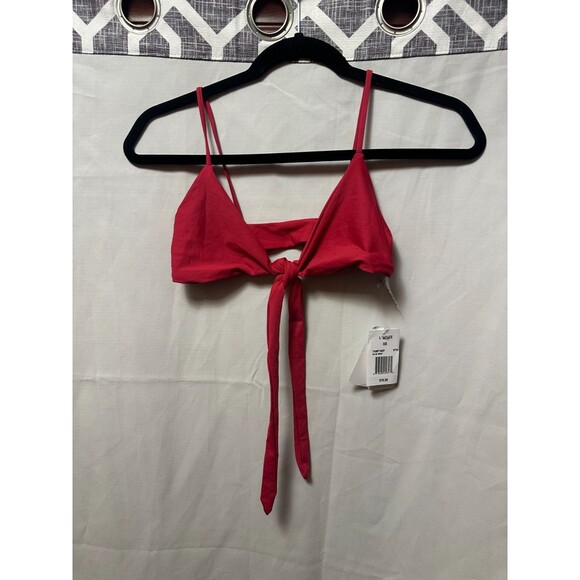 L*Space Other - NWT L*Space Sweet & Chic Chloe Wrap Swim Top Strawberry XS (32A)